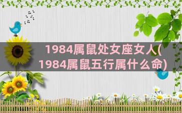 1984属鼠处女座女人(1984属鼠五行属什么命)