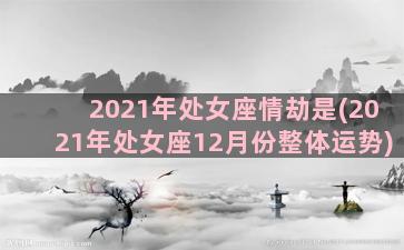 2021年处女座情劫是(2021年处女座12月份整体运势)