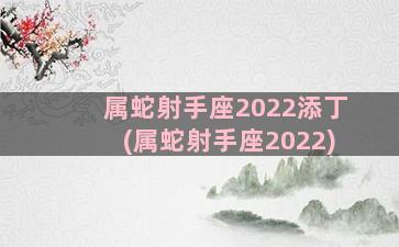 属蛇射手座2022添丁(属蛇射手座2022)