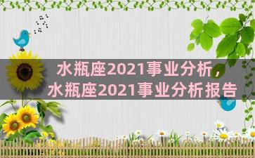 水瓶座2021事业分析，水瓶座2021事业分析报告